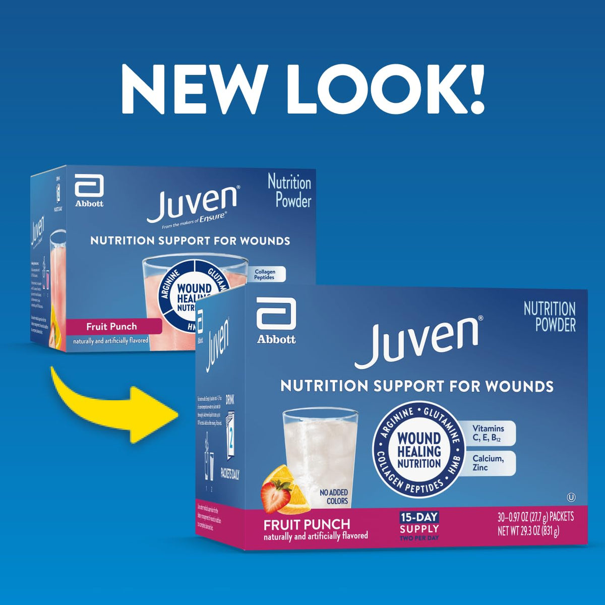 Juven Nutrition Support for Wound Healing, Pineapple Coconut, 14ct