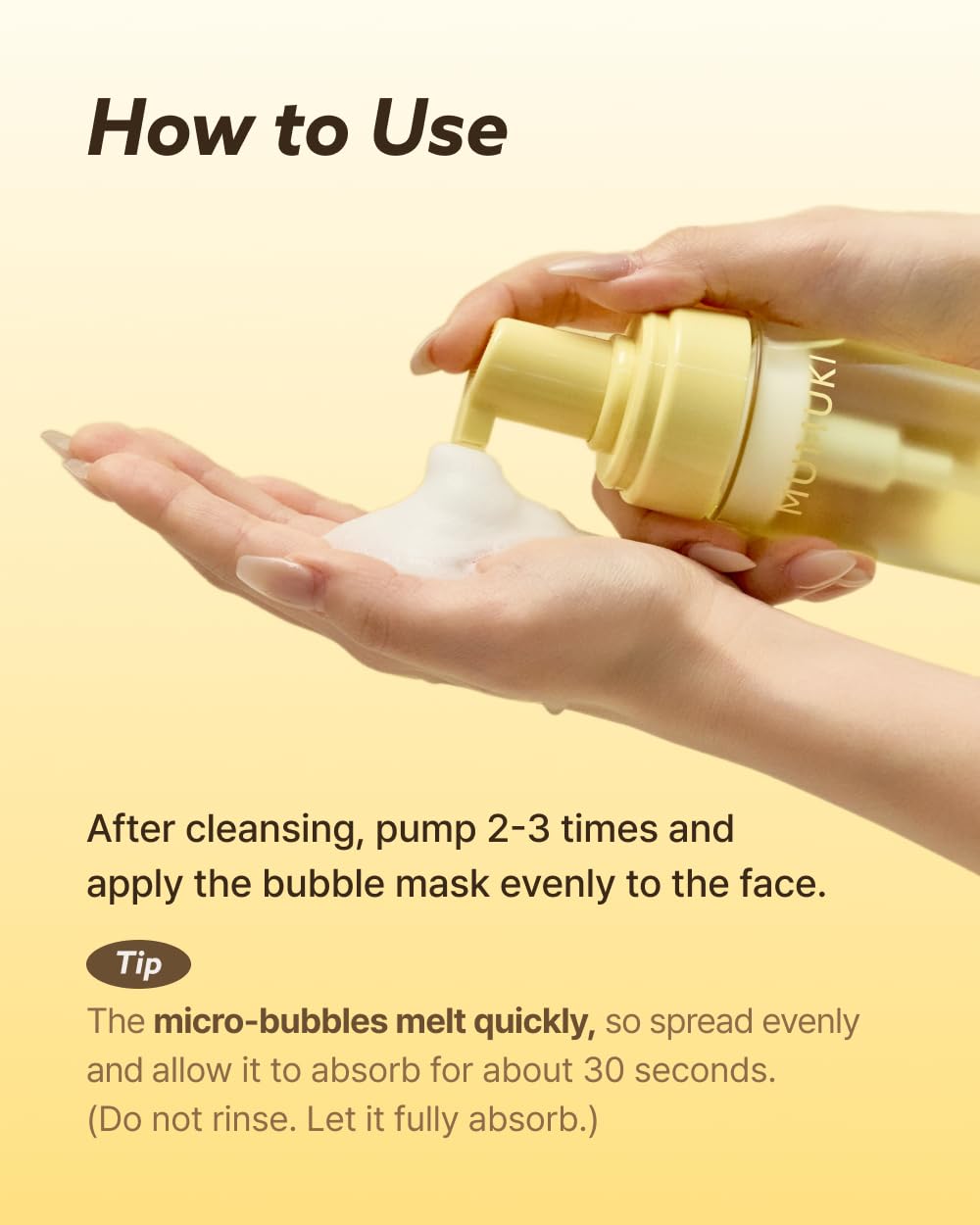 Honey Banana BDRN Bubble Mask | Hydrating & Exfoliating Skin Booster Toner with Plant PDRN, Panthenol & Hyaluronic Acid | Korean Skincare, 5.07 fl oz