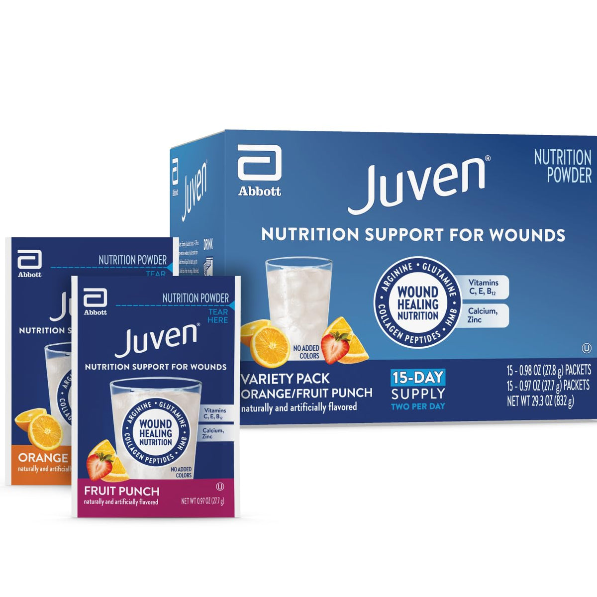 Juven Nutrition Support for Wound Healing, Pineapple Coconut, 14ct