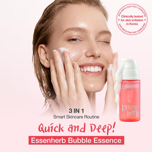Quick & Deep Oxy-Bubble Essence | Firming & Glow Serum with Collagen, Peptide & Niacinamide | Fast Absorption & Makeup-Ready | Korean Skincare 3.28 fl oz
