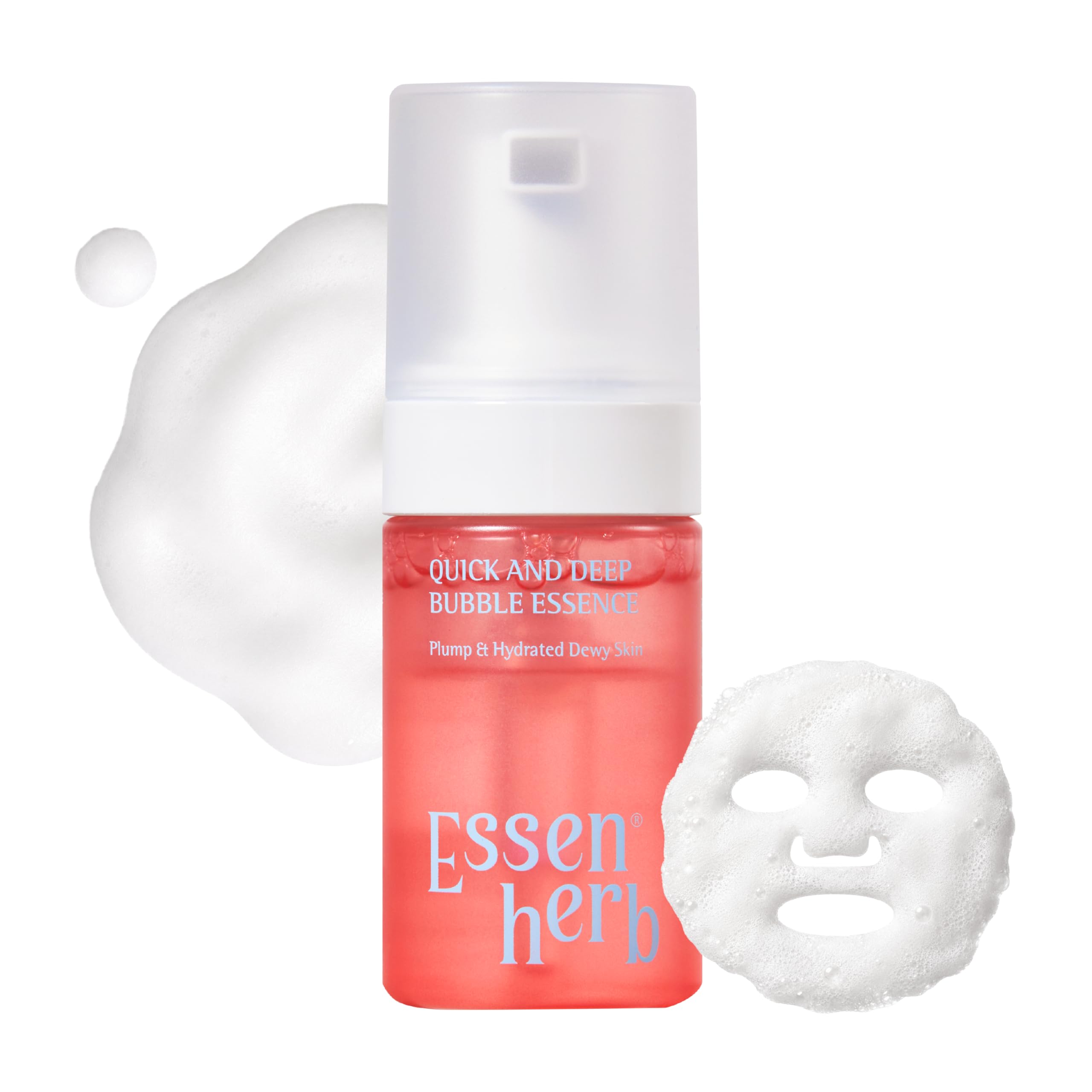 Quick & Deep Oxy-Bubble Essence | Firming & Glow Serum with Collagen, Peptide & Niacinamide | Fast Absorption & Makeup-Ready | Korean Skincare 3.28 fl oz