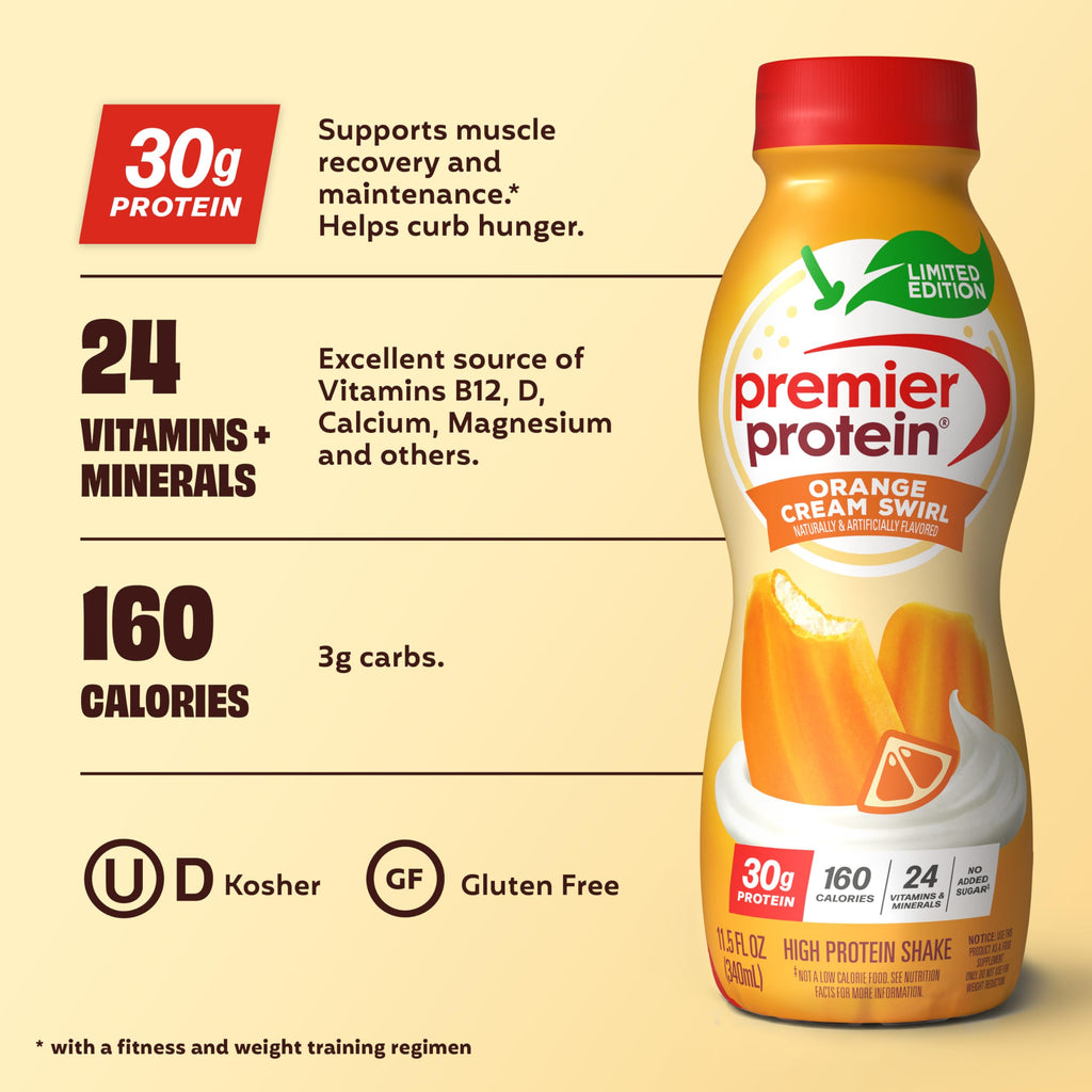 Premier Protein 30g High Protein Shake, Chocolate, 12 Pack