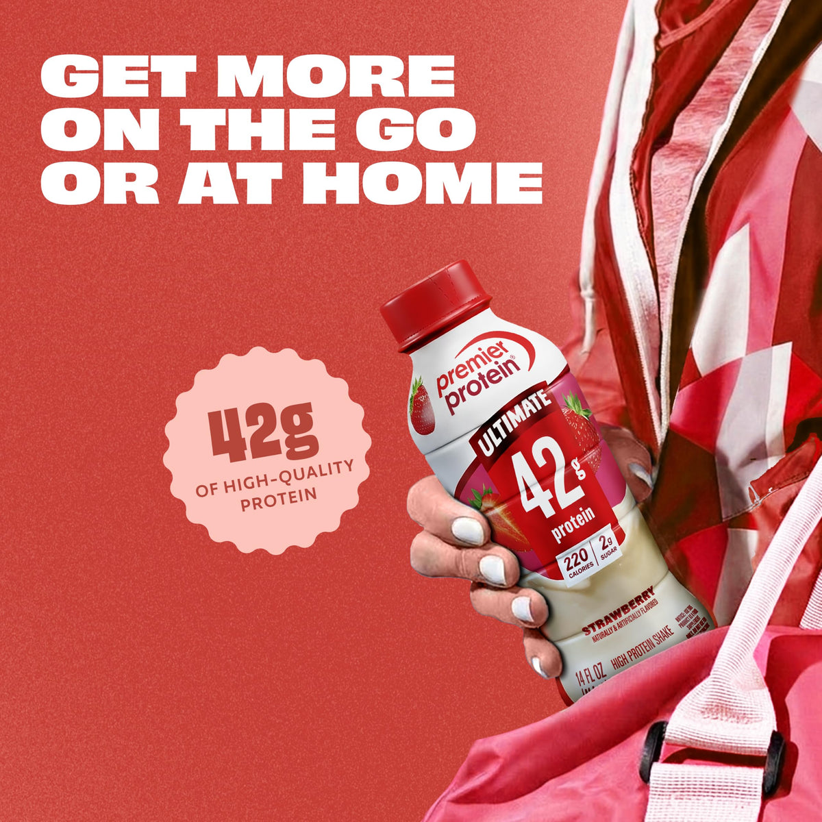 Premier Protein ULTIMATE 42g High Protein Shake, Chocolate, 12 Pack